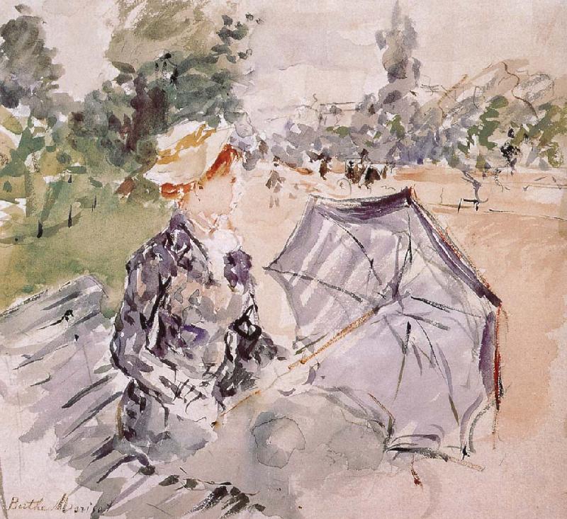 Berthe Morisot Parasol oil painting picture